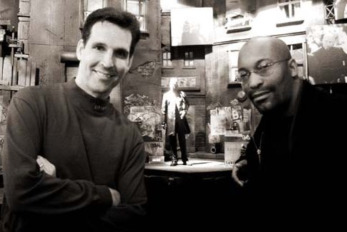 John with Todd McFarlane