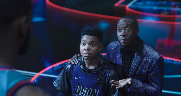 LeBron James, Cedric Joe as Dom James, Don Cheadle as Al G. Rhythm